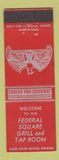 Matchbook Cover - Federal Square Grill Tap Room Kansas City MO