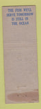 Matchbook Cover - Wert's Palm Beach FL restaurant WEAR