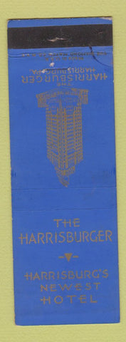 Matchbook Cover - Harrisburger Hotel Harrisburg PA