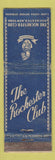 Matchbook Cover - Rochester Club NY WORN