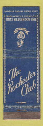 Matchbook Cover - Rochester Club NY WORN