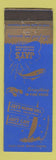Matchbook Cover - Jay's Marine Grill Cafe Henderson Dallas TX
