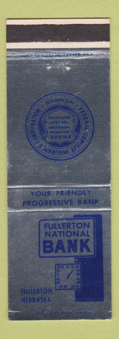 Matchbook Cover - Fullerton National Bank Fullerton NE