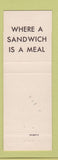 Matchbook Cover - Gabby's Restaurant Arvada Colorado