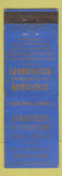 Matchbook Cover - Stratigon Restaurant South Bend IN