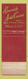 Matchbook Cover - Riverside Hotel Casino Reno NV