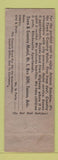 Matchbook Cover - Town and Country Motel Tuscon AZ
