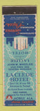 Matchbook Cover - La Clede Hotel Mobile AL