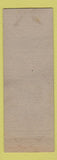 Matchbook Cover - Molly Pitcher Hotel Carlisle PA BLUE