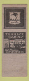 Matchbook Cover - Detroiter Motel Phoenix AZ Mobil oil gas