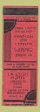 Matchbook Cover - La Clede Hotel Mobile AL Cagle Restaurant WEAR