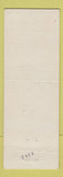 Matchbook Cover - Ickesburg Inn PA TEAL