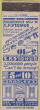 Matchbook Cover - Bradley's Stores Southern CA