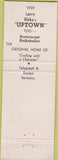 Matchbook Cover - Larry Blake's Anchor Restaurant Berkeley CA