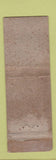 Matchbook Cover - Cronen's Log Cabin Orange NJ WORN