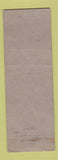 Matchbook Cover - Oyster Bay Restaurant Union City NJ WEAR