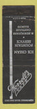 Matchbook Cover - Worrell's Cafe Cathage IL WEAR