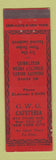 Matchbook Cover - GWG Cafeteria New York City