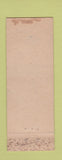 Matchbook Cover - Skykomish Cafe WA Federal