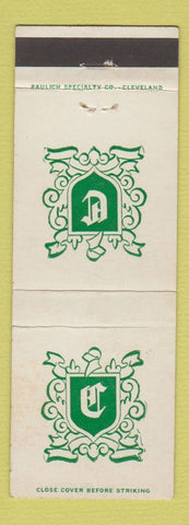 Matchbook Cover - Chambers Funeral Home Cleveland OH #2