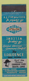 Matchbook Cover - Lawrence Hotel Erie PA