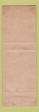 Matchbook Cover - Hotel Gettysburg PA WEAR