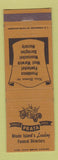 Matchbook Cover - Prata Funeral Home Providence Pawtucker Barrington RI