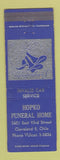 Matchbook Cover - Hopko Funeral Home Cleveland OH