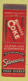 Matchbook Cover - Koppers Coke Coal Steinway Drug Stores Chicago IL