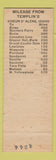 Matchbook Cover - Templin's Grill Coeur D'Alene ID