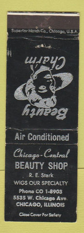 Matchbook Cover - Chicago Central Beauty Shop Chicago IL WEAR