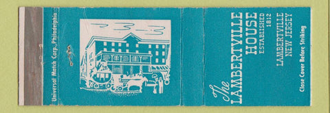 Matchbook Cover - Lambertville House NJ