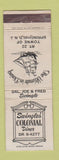 Matchbook Cover - Swingles' Colonial Diner Springfield NJ WEAR