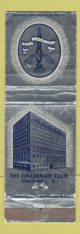 Matchbook Cover - Cincinnati Club OH WEAR