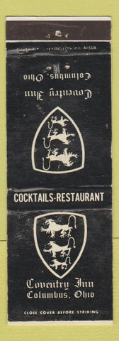Matchbook Cover - Coventry Inn Columbus OH restaurant WEAR