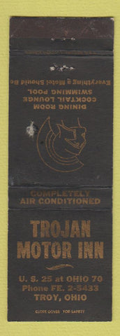 Matchbook Cover - Trojan Motor Inn Troy OH WEAR
