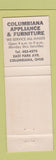 Matchbook Cover - Pangborn Dust Control Equipment