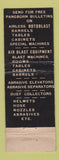 Matchbook Cover - Lafayette Steel Company Detroit MI