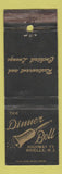 Matchbook Cover - Dinner Bell Restaurant Brielle NJ