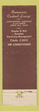 Matchbook Cover - Dinner Bell Restaurant Brielle NJ
