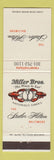 Matchbook Cover - Statler Hilton Hotel Baltimore MD Miller Bros