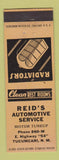 Matchbook Cover - Reid's Automotive Service Tucumcari NM