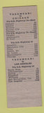 Matchbook Cover - Reid's Automotive Service Tucumcari NM
