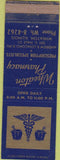 Matchbook Cover - Wheaton Pharmacy IL WEAR