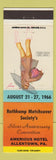 Matchbook Cover - RMS Convention 1966 pinup Allentown PA