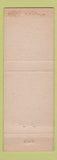 Matchbook Cover - Casler Electric Sioux City IA