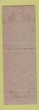 Matchbook Cover - Bloom's Hotel Harrisburg PA
