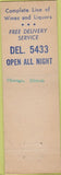 Matchbook Cover - Bergman's Drugs Chicago IL