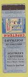 Matchbook Cover - Hoffman's Cafeteria Miami Beach FL WEAR