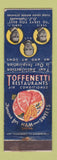 Matchbook Cover - Toffenetti Restaurants New York City Chicago WEAR
